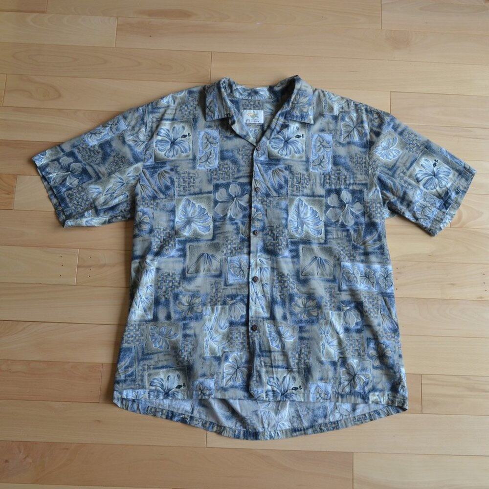 Ho Aloha Made in Hawaii Hawaiian Shirt Size XL
